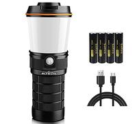 Linterna Led 800 Lúmenes, Sofirn LT1 Linterna Recargable Luz Camping con 8x LEDs Samsung LH351D 2700K a 5000K elevado CRI Lámpara Acampada con función de Carga y Powerbank