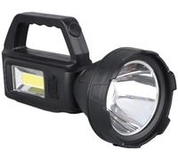 Linterna LED COB 3W + 3W SMD LED Recargable 800mAh IP65 con PowerBank - GSC