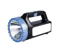 Linterna LED con energía solar, linterna solar de mano - Solar recargable USB Torch Searchlight - Searchlight de bolsillo súper brillante, foco impermeable, lámpara de trabajo para al aire libre
