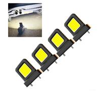 Linterna LED de camping de 4/6 piezas, mini linterna de bolsillo de 14 W, luz de inspección de luz de trabajo multifuncional (4 piezas)