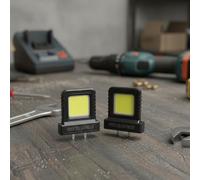 Linterna LED de camping, luz de trabajo portátil de 14 W con enchufe ajustable para baterías de herramientas eléctricas de 20 V/21 V, luz de inspección de bolsillo compacta para exteriores y lugares