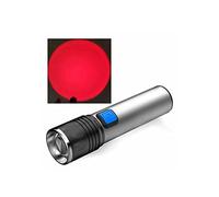 Linterna LED de luz roja profunda USB de 670 nM contra el deterioro de la antorcha de la vista