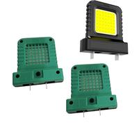 Linterna LED de trabajo de 14 W para herramienta eléctrica de 20 V 21 V | La luz LED brillante de 14 W se adapta a múltiples herramientas eléctricas de 20 V/21 V para baterías a través de un enchufe