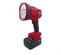 Linterna LED de trabajo, luz de trabajo portátil inalámbrica de 1200 lúmenes con cabezal ajustable de 90° para batería Worx WA3575/WA3525/WA3578 de 20 V, azul