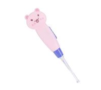 Linterna LED Earpick para Herramienta de Eliminación de Cera de Oídos de Dibujos Animados Lindo con Pinzas, Cuchara, Material ABS, Color de Gato Rosa (gato rosa)
