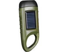 Linterna LED Manual Superbrillante, Linterna Solar Con Manivela, Recargable Por USB Para El Hogar, Para Viajes Y Montañismo(B,14.5cm*3)