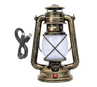Linterna LED Para Acampar - Iluminación Multifunción Versátil | Linterna Retro Recargable Portátil | Campistas Excursionistas Hogar Cortes De Energía De Emergencia Batería 9 Horas 3 Modos De