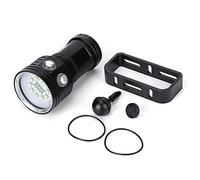 Linterna LED para buceo IP68, resistente al agua hasta 80 m, sumergible para deportes subacuáticos y actividades al aire libre. (B11)