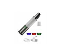 Linterna LED Portátil 14cm IPX4 5 Modos Luz Blanca y Cálida para Emergencias Exteriores