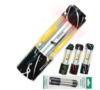 Linterna LED recargable con 500 m de largo alcance, enfoque con zoom, múltiples modos, antorcha resistente al agua para camping, senderismo, uso (D)