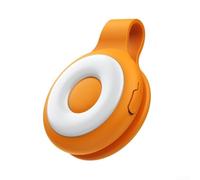 Linterna LED recargable con clip magnético fuerte, 5 modos de luz para enfermeras, correr por la noche, pasear al perro, al aire libre, y fijar a camisas o superficies de metal (naranja)