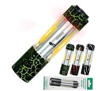 Linterna LED recargable con distancia de iluminación de 500 m y enfoque variable para acampar al aire libre, senderismo, aventuras (B)