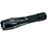 Linterna LED recargable profesional, T6 XML Cree LED, 600 lm, Li-Ion, enfoque