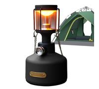 Linterna LED vintage - Luz para acampar al aire libre | Lámpara de tienda retro Bombilla de campamento impermeable recargable con llama parpadeante 10400 mAh Linterna de corte de energía de emergencia