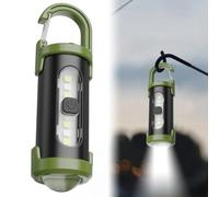 Linterna ligera del llavero con diseño recargable eficiente de la iluminación del LED para el funcionamiento continuo (1PCS)