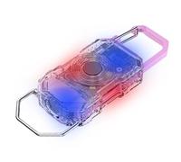 Linterna llavero - frontal LED recargable multifunción con brillo intenso, linterna para llaveros, para senderismo, camping, trabajo, hogar, carreras y supervivencia