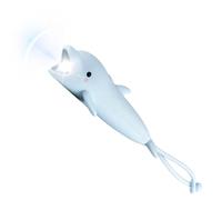 Linterna Niños Recargable de Silicona, Linterna Infantil Linternas LED para Niños, Linterna LED para Camping Explorar al Aire Libre Paseo de Perros, Regalo Niño 3 Años en Adelante Dolphin Flashlight