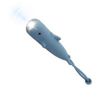 Linterna Niños Recargable de Silicona, Linterna Infantil Linternas LED para Niños, Linterna LED para Camping Explorar al Aire Libre Paseo de Perros, Regalo Niño 3 Años en Adelante Shark Flashlight