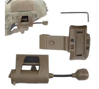Linterna para casco - Linterna frontal LED multicolor, soporte ajustable, accesorio de iluminación, equipo de bicicleta al aire libre, herramienta de iluminación de seguridad | Soporta montar por la