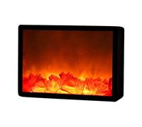 Linterna para Chimenea Linterna LED sin Llama, Luces Decorativas USB sin Llama, Llama Falsa para Chimenea LED, Luces Decorativas, Adornos artesanales