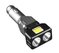 Linterna para Coche - Lámpara De Doble Haz Brillante | Cargador para Coche LED USB Tipo C Compatible con 12V/24V - para Viajes Al Aire Libre, Ordenador Móvil, Radio, Interior De Camión