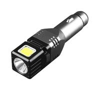 Linterna para Coche - Linterna LED De Doble Haz - Compatible con 12V/24V Cargador De Coche De Doble Haz con Puertos USB Y Tipo-C - para Exterior, Móvil, Cámara, Radio, Camión
