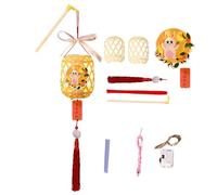 Linterna para, linternas Miniaturas para artesanía,Hermoso kit de artesanía de linternas alimentadas por Batería | Linterna Artesanía Versátil para Festival de Otoño, para inté