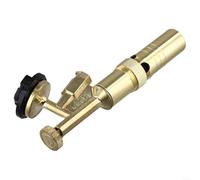 Linterna portátil de butano, herramienta de llama de cobre dorado de 6.2 pulgadas para barbacoa, camping y soldadura, diseño compacto para entusiastas del aire libre