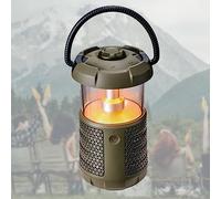 Linterna portátil de camping con altavoz inalámbrico, sonido envolvente de 360°, brillo ajustable, múltiples modos de audio para aventuras al aire libre y uso en interiores
