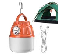 Linterna portátil, lámpara de tienda impermeable, equipo de luz de campamento con diseño fácil de usar y recarga para camping, kits de supervivencia, paseos nocturnos o uso doméstico, 1 pieza