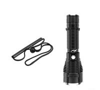 Linterna profesional impermeable para buceo, LED P70, 4000 lúmenes, perfecta para exploración submarina y actividades al aire libre como camping (A)