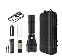 Linterna profesional impermeable para buceo, LED P70, 4000 lúmenes, perfecta para exploración submarina y actividades al aire libre como camping (C)