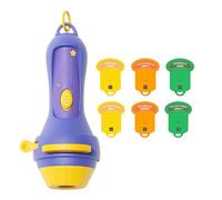 Linterna Proyector - 6 Temas de Juguetes de Desarrollo Temprano | Proyector de Cuentos Infantiles - para Niños Niñas Preescolares Hogar Jardín de Infantes Viajes Vacaciones Campamento Carreter