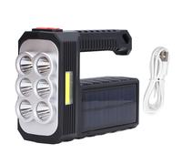 Linterna recargable, LED de alto lumen compatible con carreras nocturnas de aventura, 4 modos de iluminación, linterna exterior impermeable,