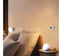 OSRAM Lámpara LED blanca, 3000 K, regulable, con función táctil y batería USB, ideal como lámpara de mesa, aplique de pared o luz de noche en interiores.