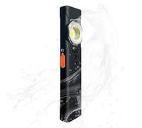 Linterna recargable, linterna portátil con sensor de movimiento tipo C con brillo ajustable para reparación del hogar, camping, senderismo, pesca y uso nocturno de emergencias, luz de bolsillo