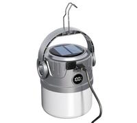 Linterna recargable - Linterna USB solar LED, luces brillantes impermeables | Luz LED multifuncional plegable, exterior para senderismo, casa de emergencia compacta actividad d