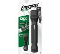 Linterna Recargable Profesional Usb De 1200 Lúmenes Con 3 Modos De Luz Y Cable Incluido
