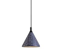 Linterna retro pequeña lámpara de araña suspendida terrazo lámpara de lámpara luz colgante e14 techo de 1 linda lámpara colgante altura kit de luminaria de luminaria comedor iluminación de isla de