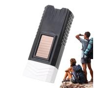 Linterna solar de supervivencia, linterna de manivela de supervivencia, funciona con energía solar, lámpara brillante con haz de largo alcance y silbato para familiares, amigos, hombres, mujeres y