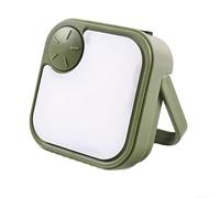 Linterna solar impermeable IP44 con salida de 750 lúmenes, atenuación infinita, funciona con energía solar para senderismo, camping y situaciones (verde)