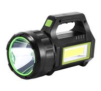 Linterna Solar LED Grande para Camping y Emergencias - 3 Luces, 8 Modos de Foco, Reflector Portátil de 2400 mAh para Senderismo y Apagones