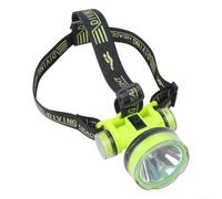 Linterna subacuática para buceo, IPX8, impermeable, recargable, 350 m, para pesca nocturna, esnórquel, espeleología, lámpara de natación compacta (Q902)