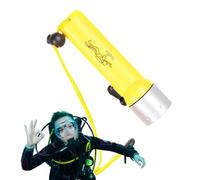 Linterna submarina - Luces submarinas con batería, TPC-7 impermeable submarino luces LED submarinas, para bajo el agua, cueva de mar profundo por la noche