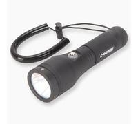 Cressi Astra 2100 Torch Black - Linterna Subacuática LED Recargable 2100 Lúmenes Resistente al Agua IPX8 100m, Unisex Negro y Compacta para Buceo, Pesca, Exploraciones Acuáticas