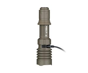 Linterna Táctica Olight Warrior X4 - 2600 lúmenes de potencia líder Tierra Oscura Plana