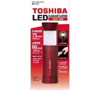 Linterna Toshiba KFL-403L/ 75 Lúmenes/ 3 pilas *AAA/ Roja