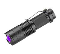 Linterna UV - Potente Linterna De Luz Negra Portátil - Luz UV De Mano De Alta Brillo para Detectar Manchas De Mascotas, Escorpiones Y Marcas Fluorescentes En Casa Y Al Aire Libre