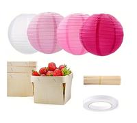 Linternas de papel con globo de aire caliente, decoraciones de globos de aire caliente - Centros de mesa de cajas de dulces con globo de,Elegantes celebraciones de manualidades de mesa p