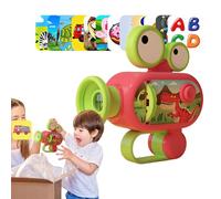 Linternas de proyector para niños - Torcha LED compacta | Divertidos juguetes educativos para niños y niñas, proyección de historia antes de dormir, juguetes de aprendizaje cognitivo, luz interactiva